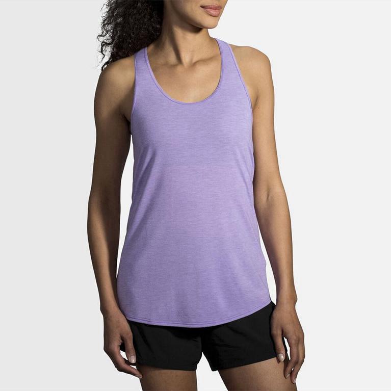 Brooks Distance - Camiseta Sin Mangas Mujer - Moradas (UO2078691)